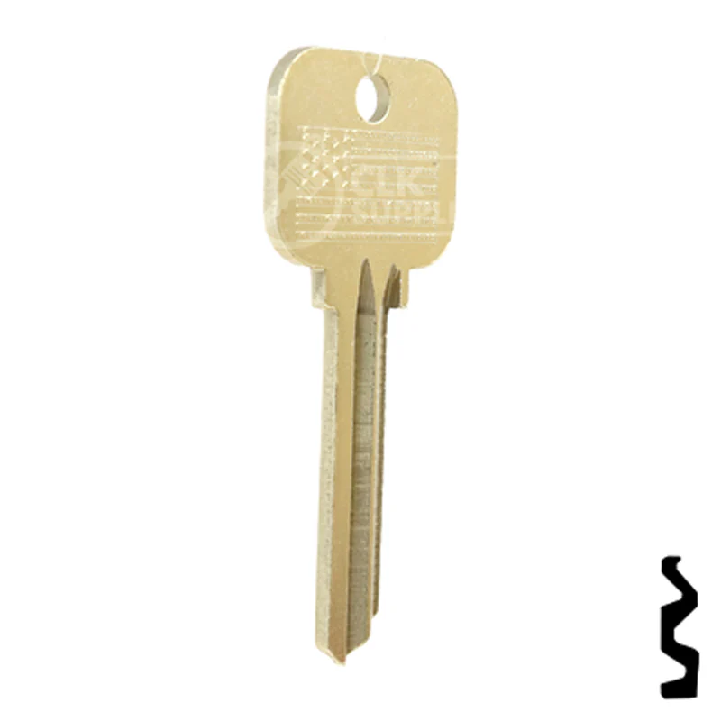 Uncut Key Blank | Lockwood | BD124 - Image 4