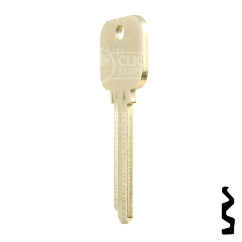Uncut Key Blank | Lockwood | BD124 - Image 9