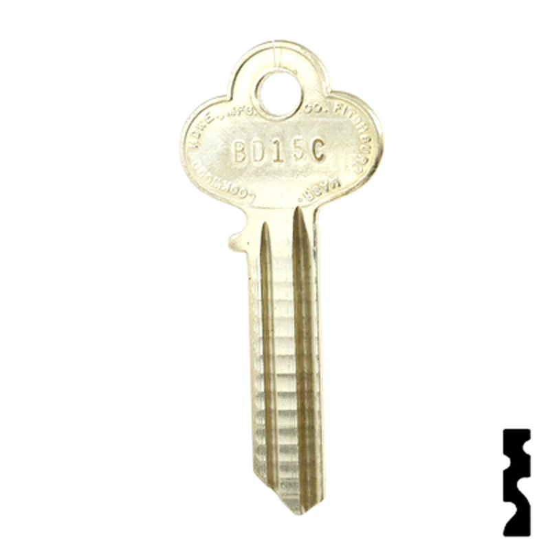 Uncut Key Blank | Lockwood | BD15C - Image 12