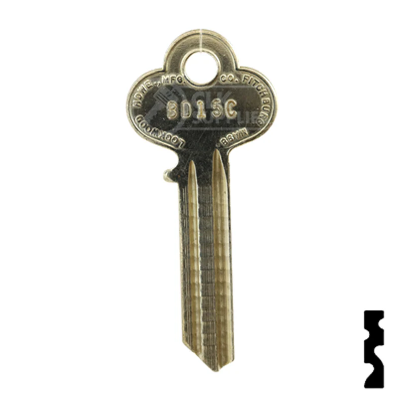 Uncut Key Blank | Lockwood | BD15C - Image 13