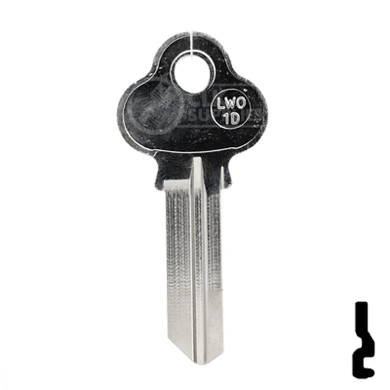 Uncut Key Blank | Lockwood | LWO-1D - Image 13