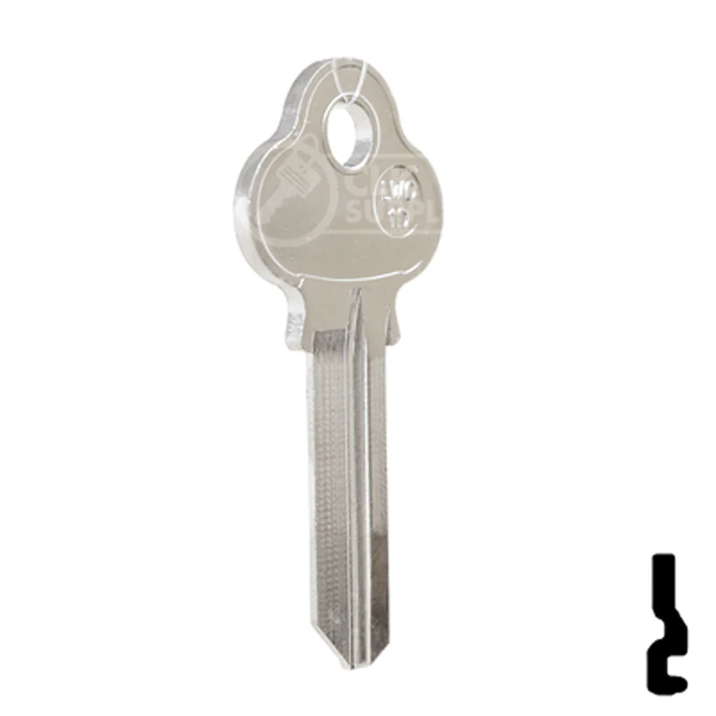 Uncut Key Blank | Lockwood | LWO-1D - Image 16