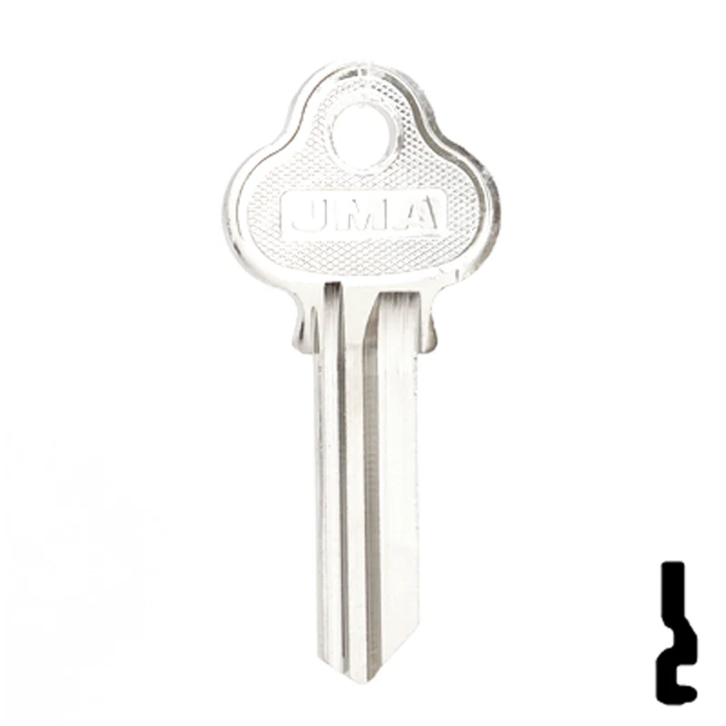 Uncut Key Blank | Lockwood | LWO-1D - Image 2