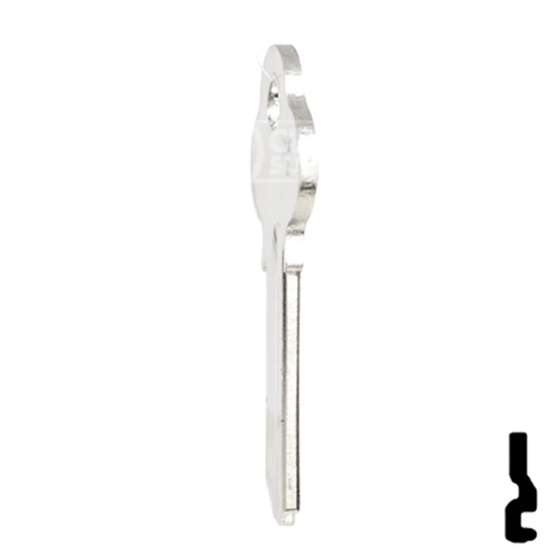 Uncut Key Blank | Lockwood | LWO-1D - Image 8