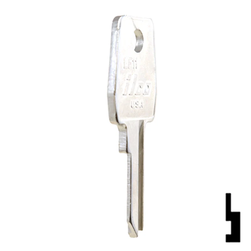 Uncut Key Blank | Lowe & Fletcher | LF11 - Image 5