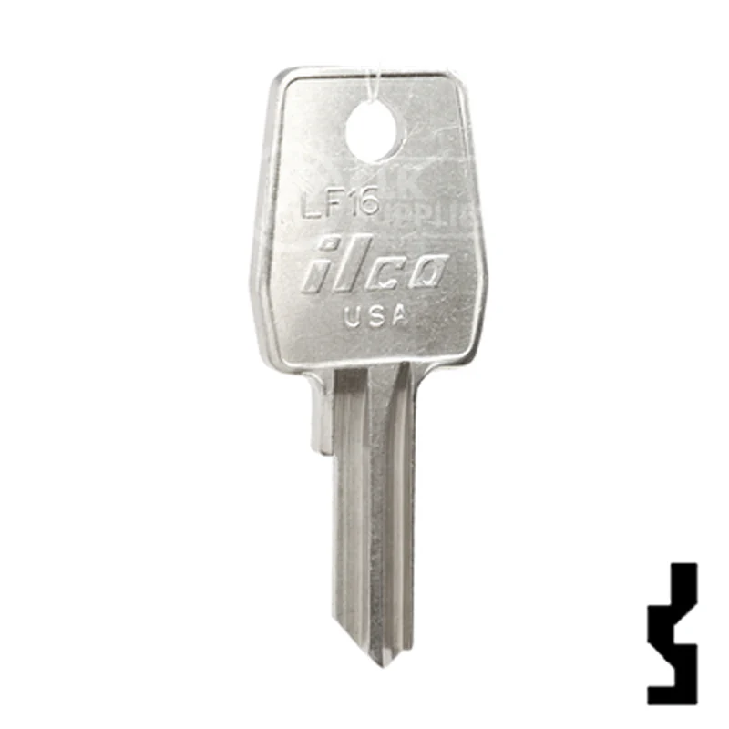 Uncut Key Blank | Lowe & Fletcher | LF16 - Image 3