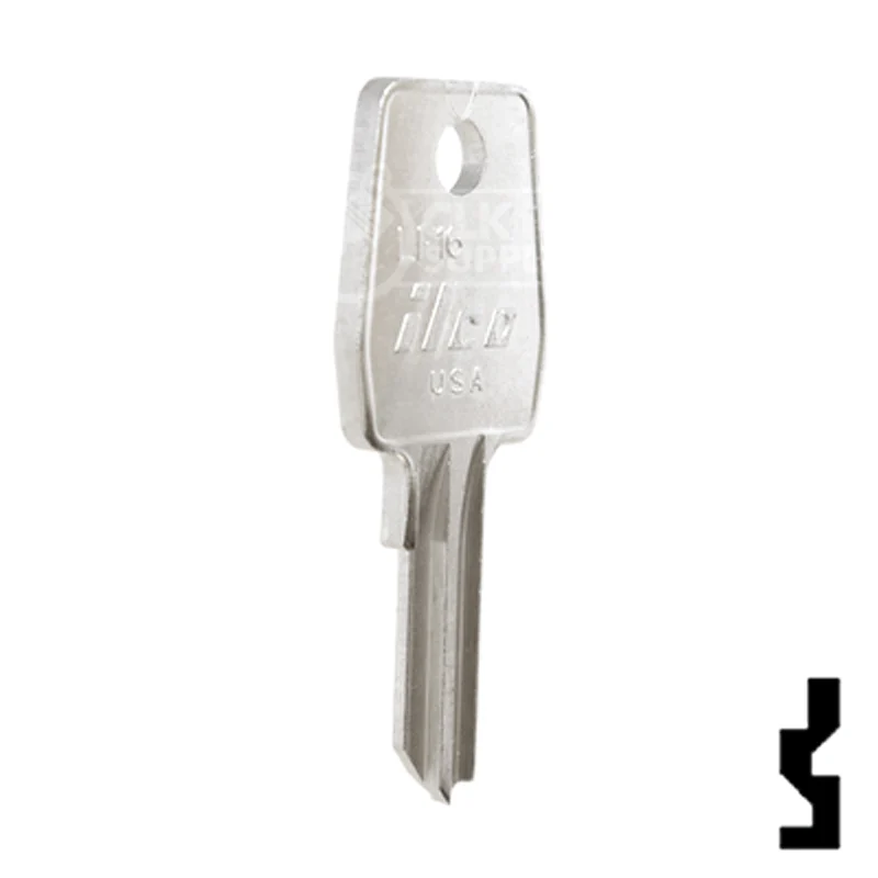 Uncut Key Blank | Lowe & Fletcher | LF16 - Image 5