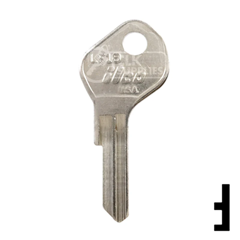 Uncut Key Blank | Lowe & Fletcher | LF18 - Image 2