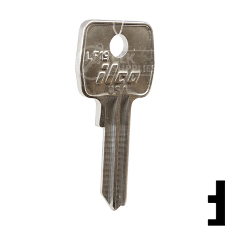 Uncut Key Blank | Lowe & Fletcher | LF19 - Image 3