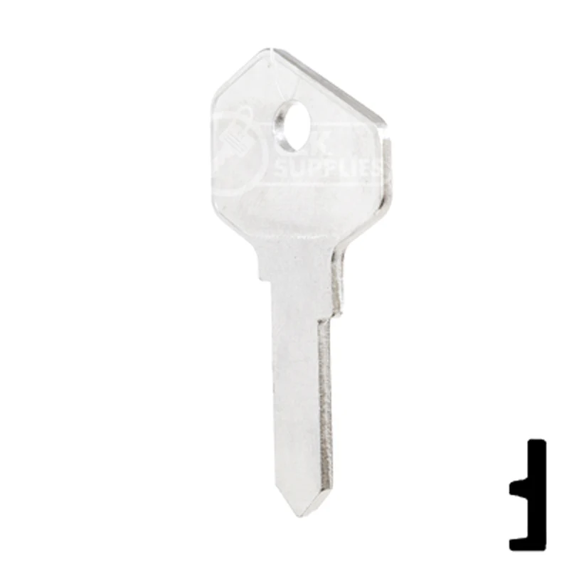 Uncut Key Blank | Lowe Fletcher | LF20S - Image 11