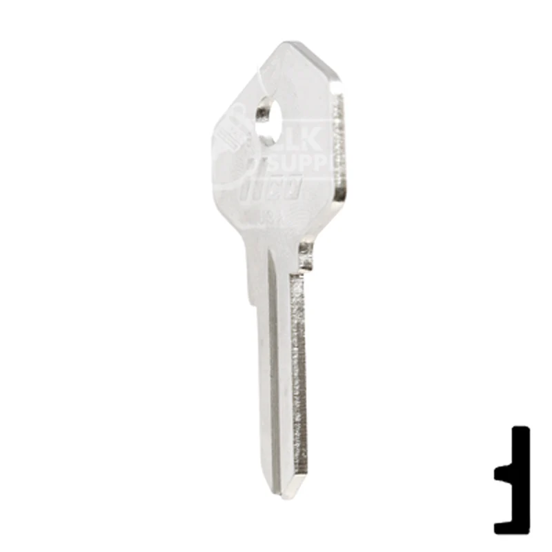 Uncut Key Blank | Lowe Fletcher | LF20S - Image 22