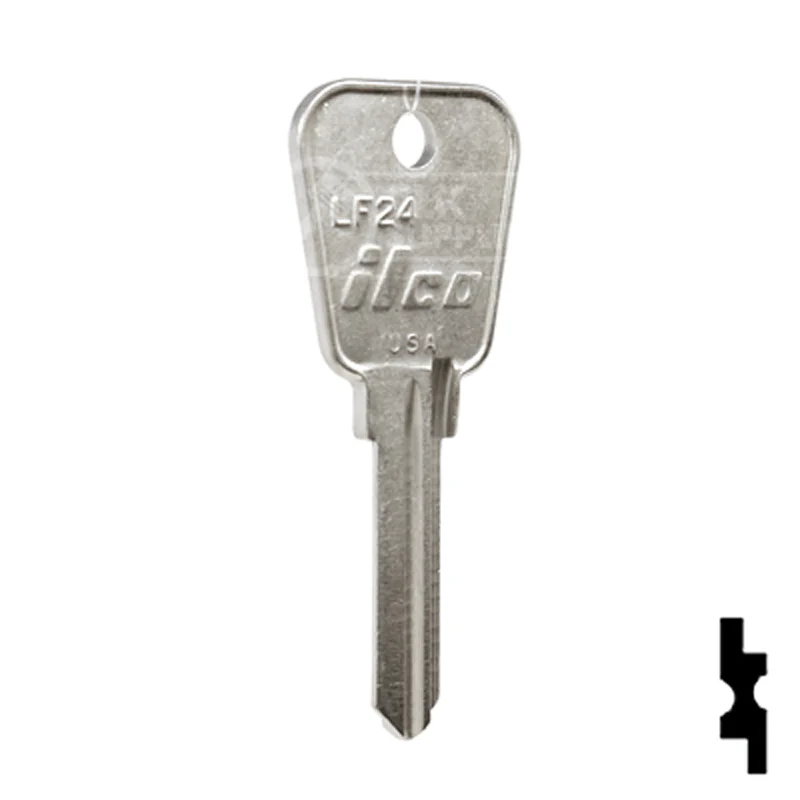 Uncut Key Blank | Lowe & Fletcher | LF24 - Image 4