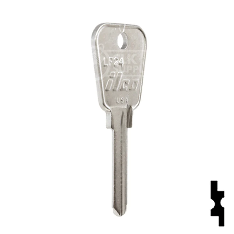 Uncut Key Blank | Lowe & Fletcher | LF24 - Image 5
