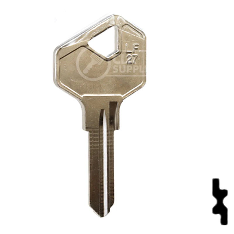 Uncut  Key Blank | Lowe & Fletcher | LF27 - Image 15