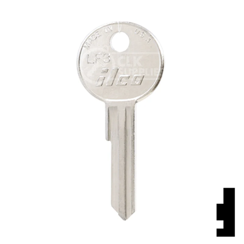 Uncut Key Blank | Lowe & Fletcher | LF3 - Image 24