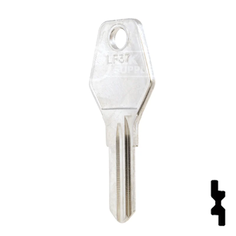 Uncut  Key Blank | Lowe & Fletcher | LF37 - Image 11