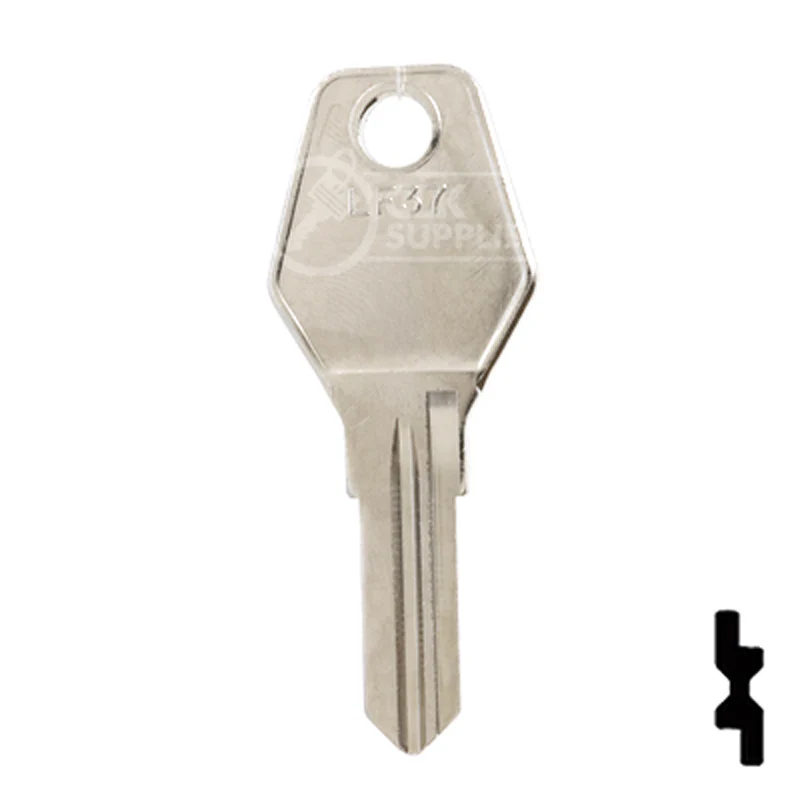 Uncut  Key Blank | Lowe & Fletcher | LF37 - Image 13