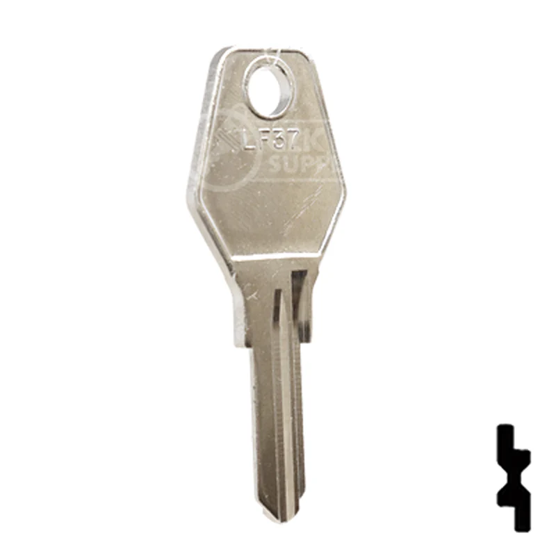Uncut  Key Blank | Lowe & Fletcher | LF37 - Image 16