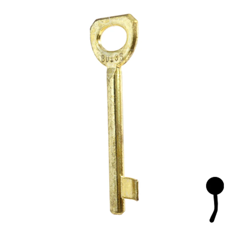 Uncut Key Blank | Bit | BD135 - Image 22
