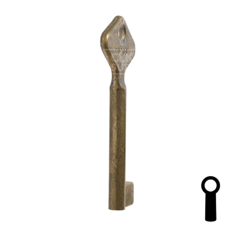 Uncut Key Blank | Bit | BD206 - Image 5