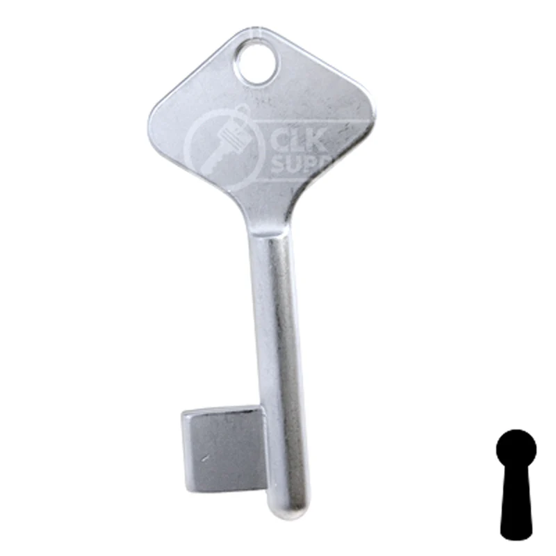 Uncut Key Blank | Bit | BD207 - Image 2