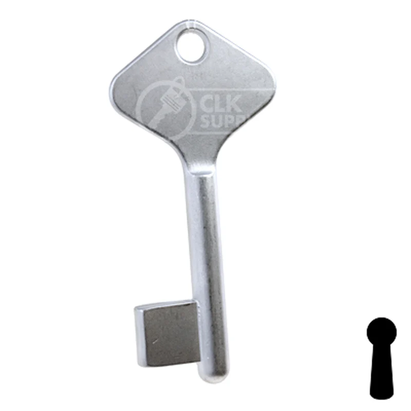 Uncut Key Blank | Bit | BD207 - Image 3