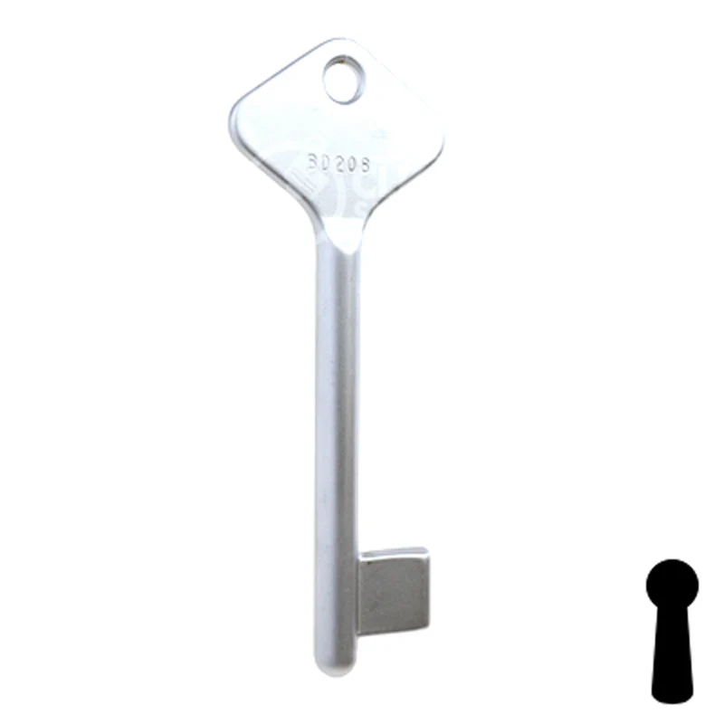 Uncut Key Blank | Bit | BD208 - Image 2