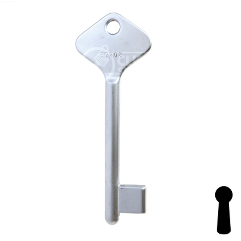 Uncut Key Blank | Bit | BD208 - Image 24