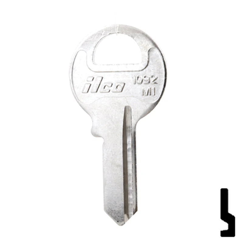 Uncut  Key Blank | Master Padlock | 1092, M1 - Image 24