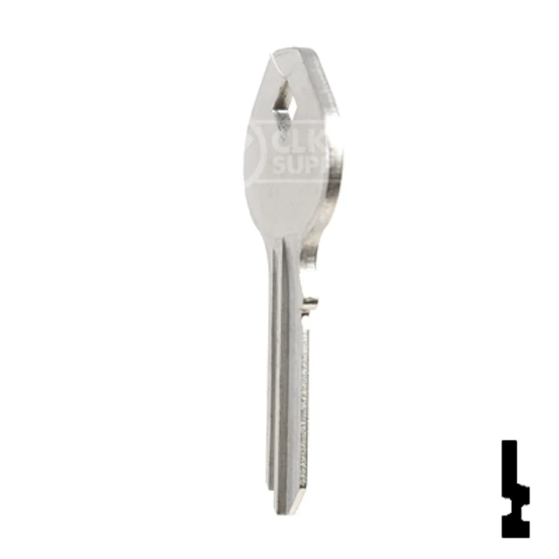 Uncut Key Blank | Master Padlock | 1092D, M12 - Image 9