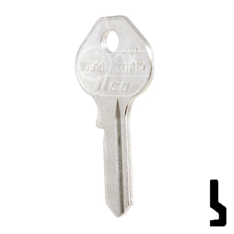 Uncut  Key Blank | Master Padlock | 1092N, M10 - Image 22