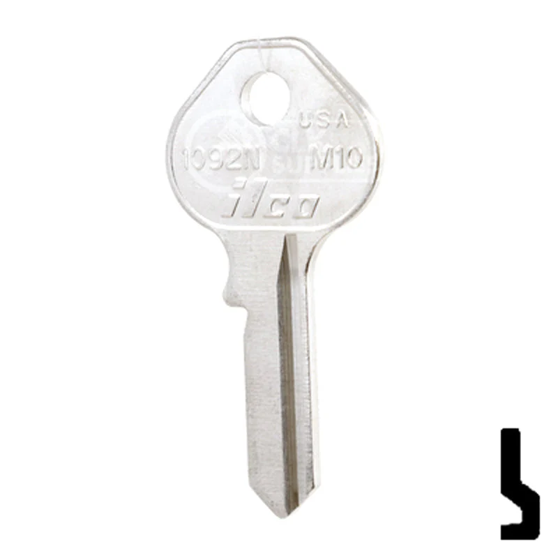 Uncut  Key Blank | Master Padlock | 1092N, M10 - Image 23
