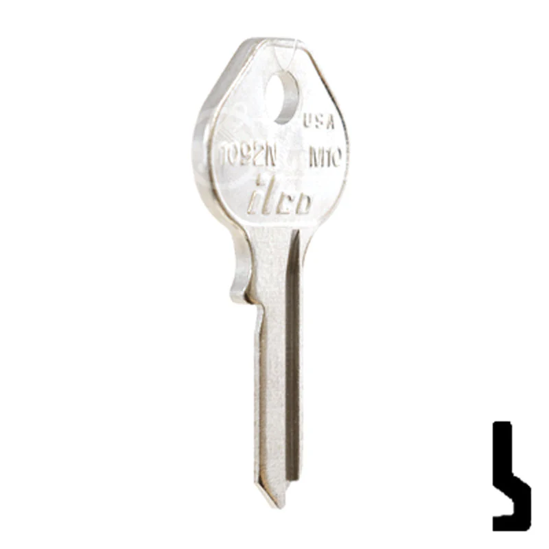 Uncut  Key Blank | Master Padlock | 1092N, M10 - Image 4