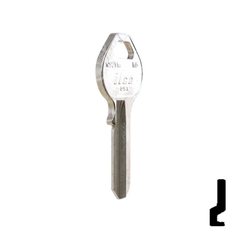 Uncut  Key Blank | Master Padlock | 1092VM, M5 - Image 5