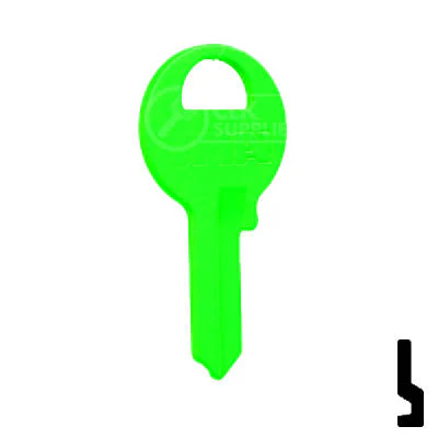 Uncut Key Blank | Master Padlock M1 | Neon (50PK) - Image 100