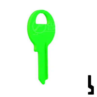 Uncut Key Blank | Master Padlock M1 | Neon (50PK) - Image 113