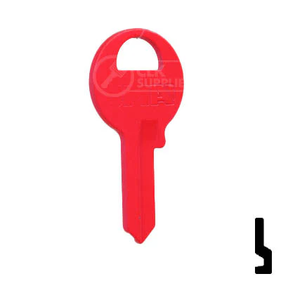 Uncut Key Blank | Master Padlock M1 | Neon (50PK) - Image 4