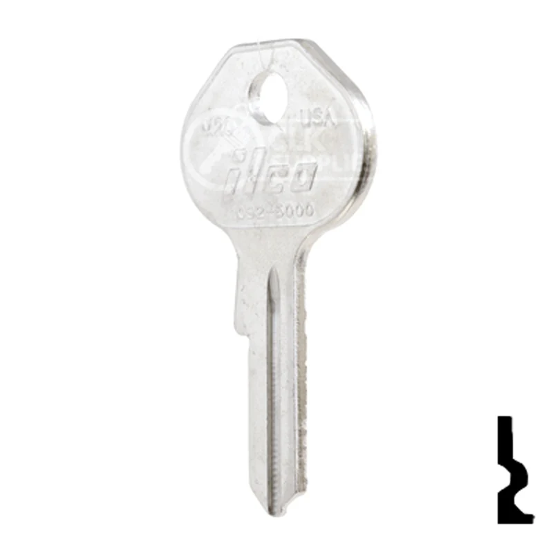 Uncut Key Blank | Master Padlock | 1092, 6000, M20 - Image 22