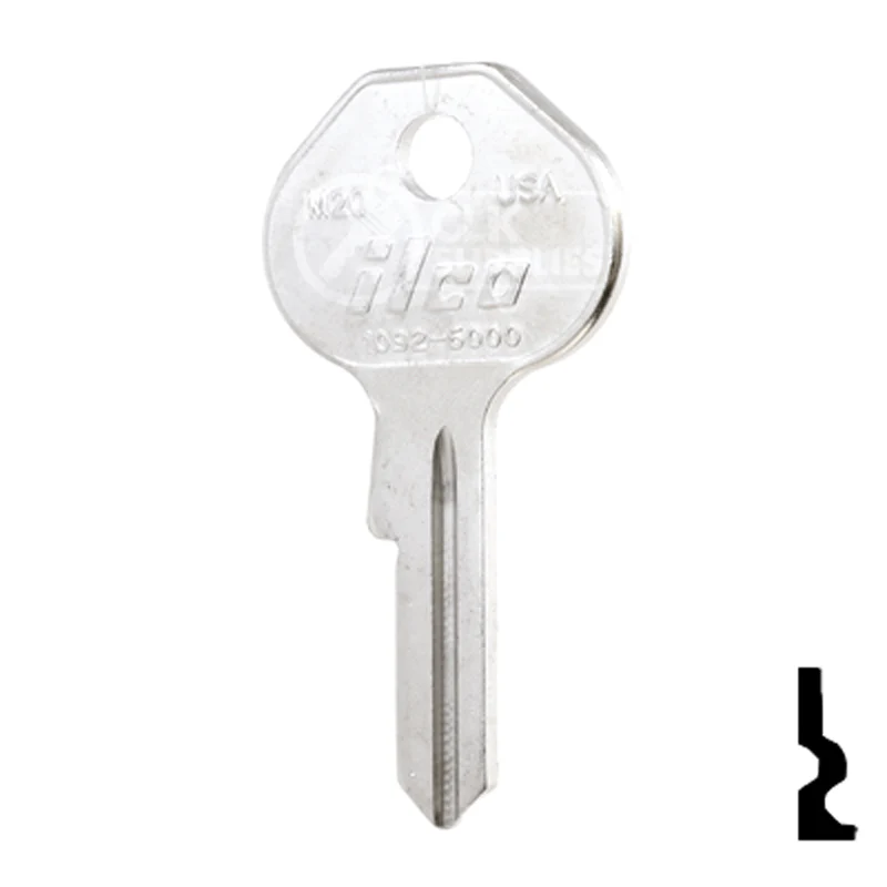 Uncut Key Blank | Master Padlock | 1092, 6000, M20 - Image 23