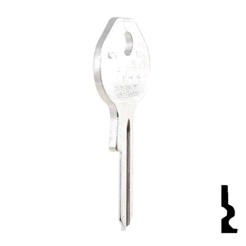 Uncut Key Blank | Master Padlock | 1092, 6000, M20 - Image 5