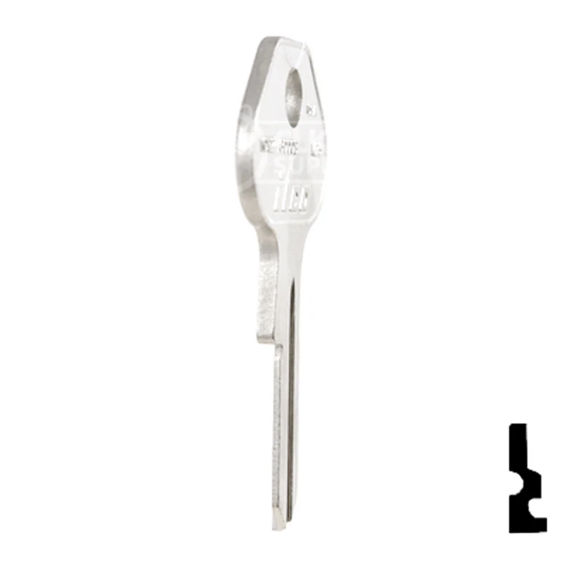 Uncut  Key Blank | Master Padlock | 1092, 6000B, M25 - Image 6