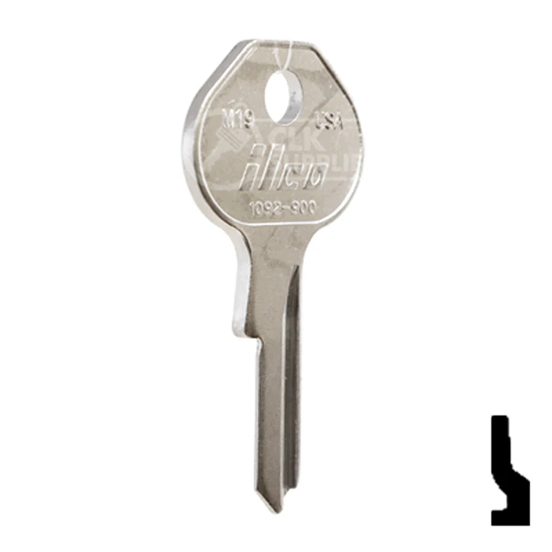 Uncut Key Blank | Master Padlock | 1092-900. M19 - Image 4