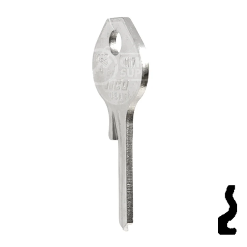 Uncut Key Blank | Master Padlock | 1092C, M17 - Image 21