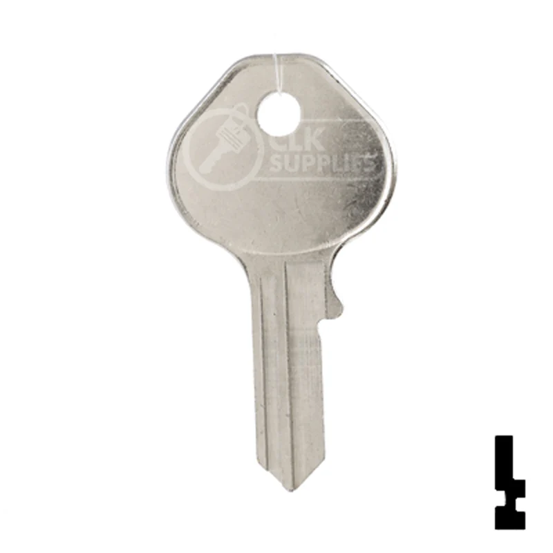 Uncut Key Blank | Master Padlock | 1092DS, M13 - Image 13