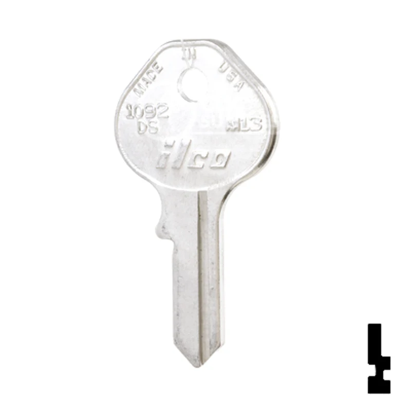 Uncut Key Blank | Master Padlock | 1092DS, M13 - Image 24