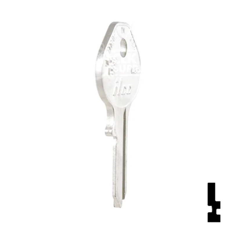 Uncut Key Blank | Master Padlock | 1092DS, M13 - Image 6