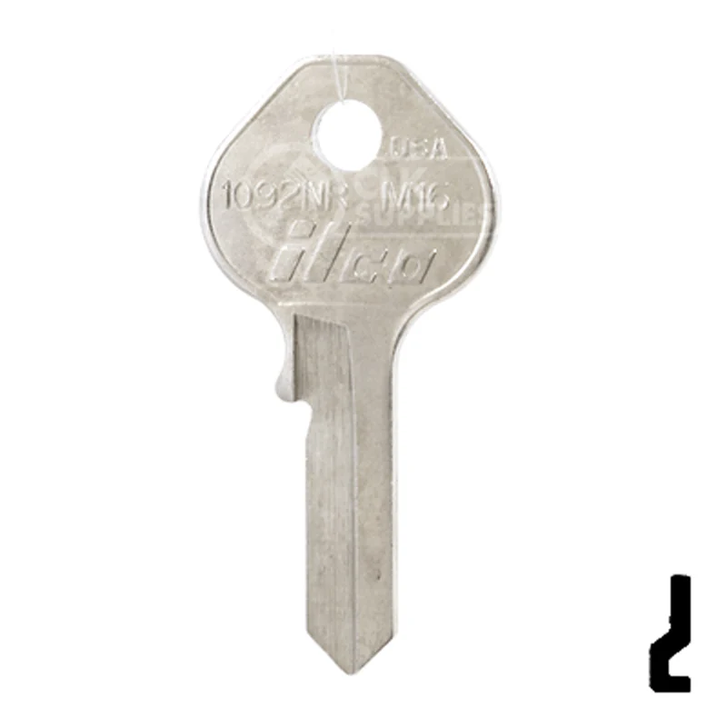 Uncut Key Blank | Master Padlock | 1092NR, M16 - Image 24