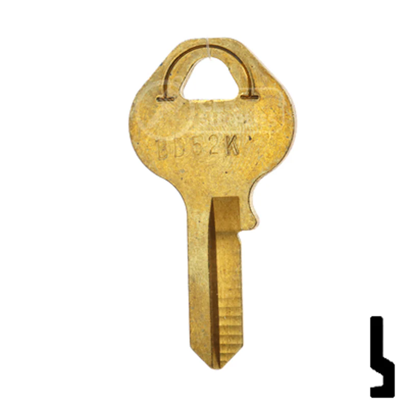 Uncut Key Blank | Master Padlock | BD52K - Image 12
