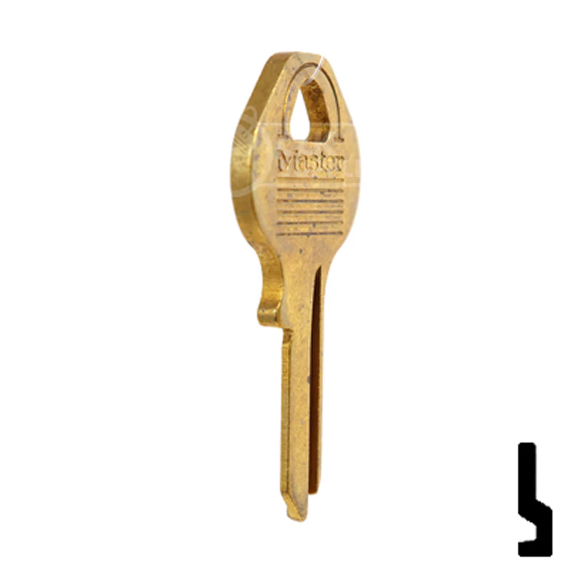 Uncut Key Blank | Master Padlock | BD52K - Image 5
