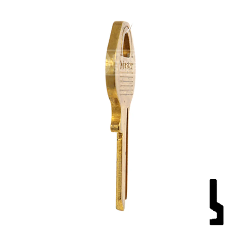 Uncut Key Blank | Master Padlock | BD52K - Image 6